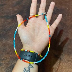 beaded choker